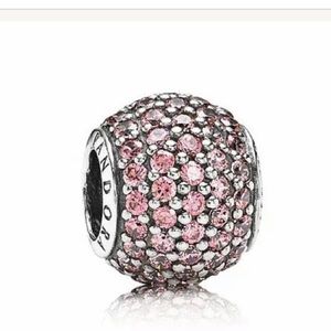 Pandora Pink Pave Charm